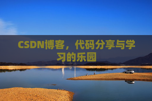 CSDN博客，代码分享与学习的乐园